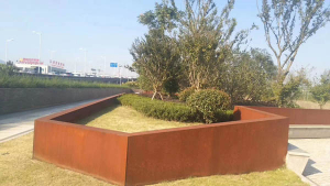 小店耐候钢挡土墙